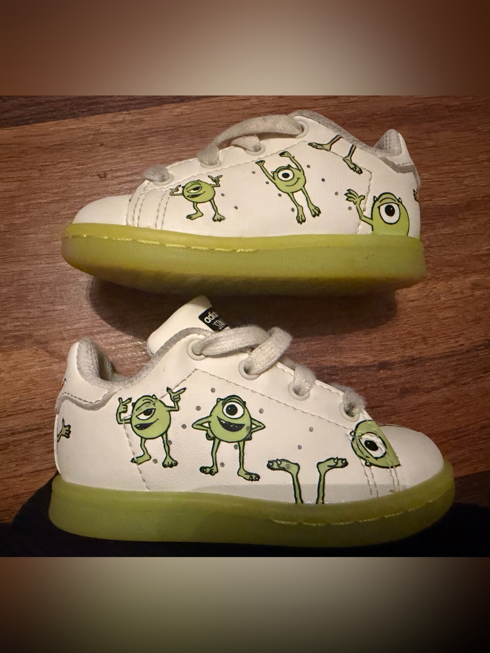 Monsters Inc. x adidas Stan Smith 'Mike Wazowski' sneakers